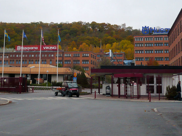 Завод компании Husqvarna в шведском городе Huskvarna (фото: motosad.ru)